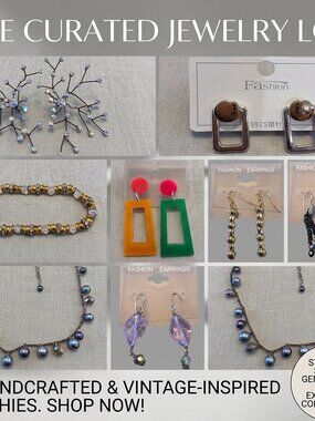 Lot of 8 Pieces of Fashion Jewelry